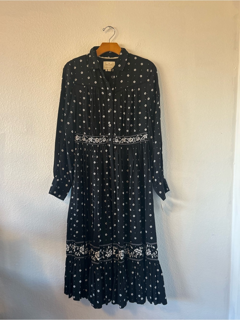 Kate Spade Bandana Shirtdress Size 4 - Picture 6 of 10